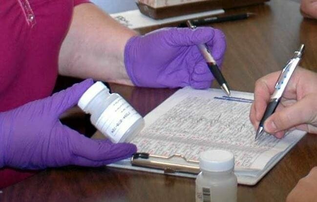 writing on the record book